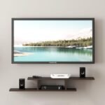 ShoperCart Wooden Floating Set Top Box Stand | Wall Shelf | Mount | Bracket | TV Unit for Home Decor | Setup Box Stand