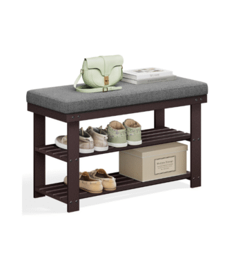 Shoe Organizer with Bench