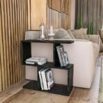 Modern Side End Table with Storage