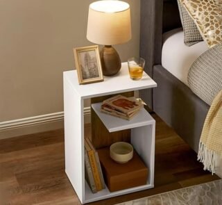 Space Saver Storage Organizer - Bedside Furniture for Bedroom