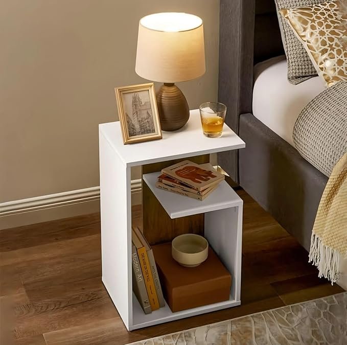 Space Saver Storage Organizer - Bedside Furniture for Bedroom
