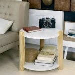 ShoperCart Antique Wooden Coffee Table/Side Table/End Table/Tea Table/Plant Stand/Stool Living Room Kids Play Furniture Round Shape - Image 4