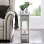 Solid Wood Table with Drawer