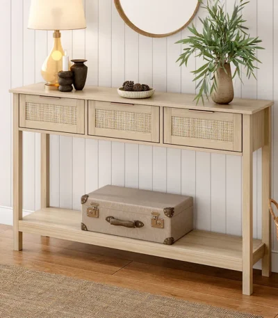 Solid Wood Console Table